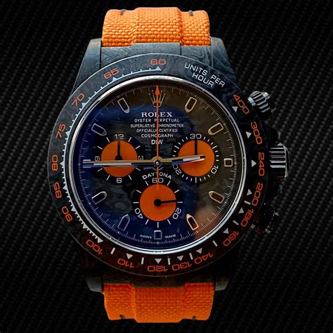 rolex daytona carbon orange|rolex daytona for sale.